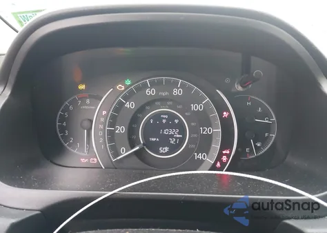 2012 Honda Cr-V Ex-L из США, поврежденный, VIN 5J6RM4H72CL032837